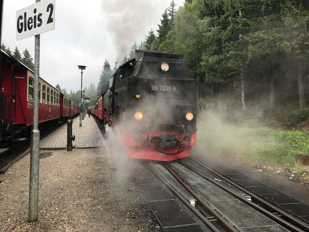 Harzer Schmalspurbahn (HSB) Bahnhof Schierke