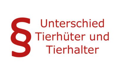 Tierhüter und Tierhalter: Der Unterschied