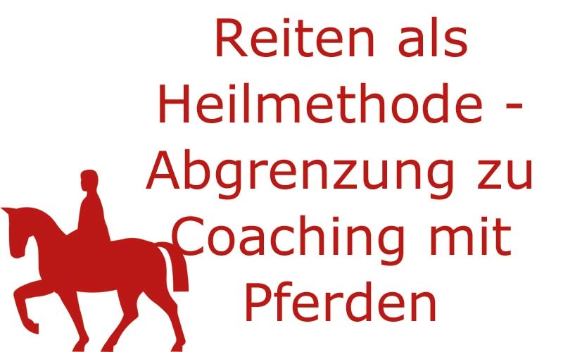 Reiten als Heilmethode - Abgrenzung zum Coaching mit Pferden | Coaching mit Pferden Harz - Antje Liebe
